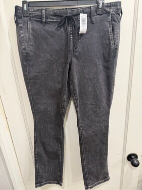 🎉 2 for $20! NWT torrid Black Drawstring Skinny Jeans